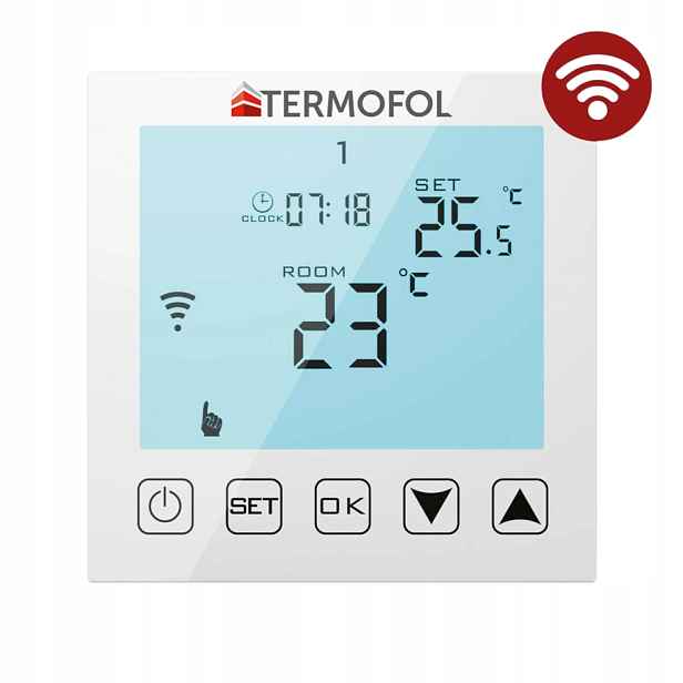 Termoregulátor Termofol TF-WiFi Bílý