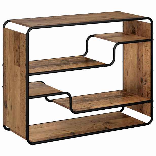 vidaXL Příborník Staré dřevo 98 x 37,5 x 75,5 cm Technické dřevo