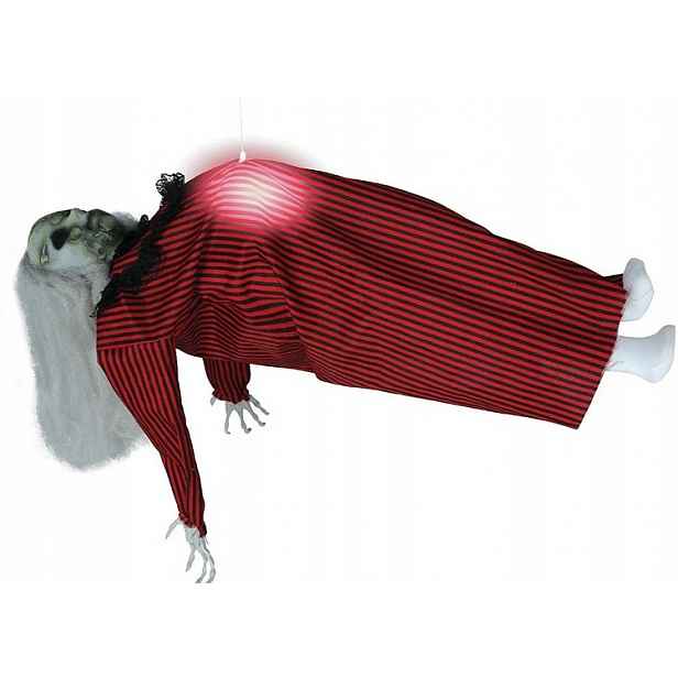 Interaktivní Dekorace Mrtvá Žena Světlo Zvuk Pohyb 70 CM Halloween