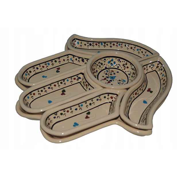 Mezze Set pro Mezze Meze Fatima Maroko Tunisko Hamsa
