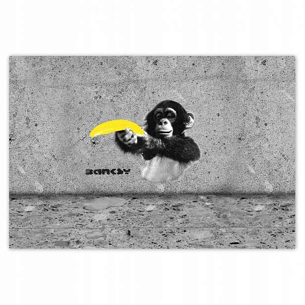 Fototapety 104x70 Banksy Banán Opice