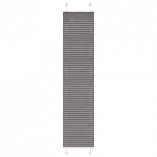 vidaXL Plisovaná roleta antracitová 45x200 cm Šířka látky 44,4 cm