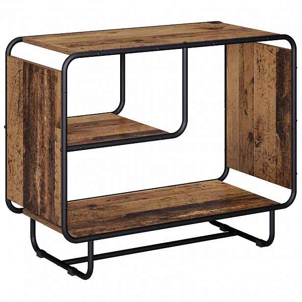 vidaXL Příborník Staré dřevo 80 x 37.5 x 64.5 cm Technické dřevo