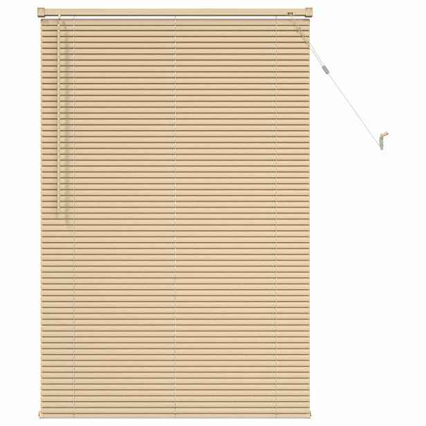 vidaXL Venet školní žaluzie Světle hnědá s vzorem 150 x 90 cm 25 mm