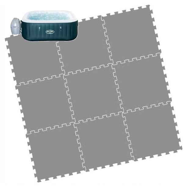 Bestway Lay-z-spa Ibiza Pěnová Podložka 180x180x66CM Puzzle Do Bazén