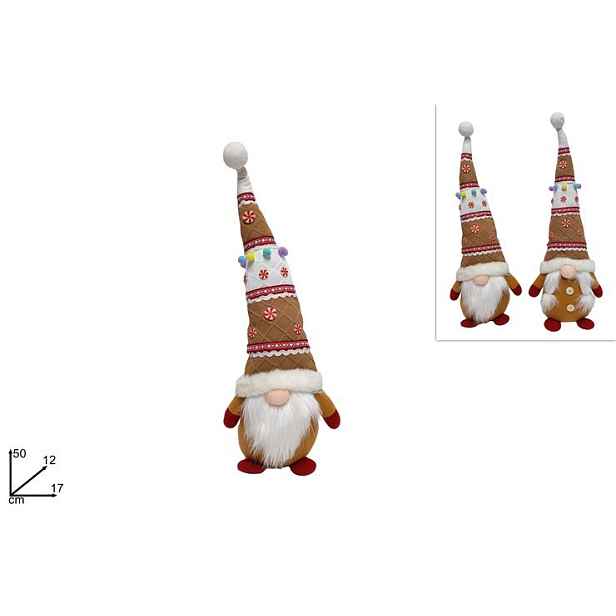 PROHOME - Skřítek vánoční 50cm různé druhy