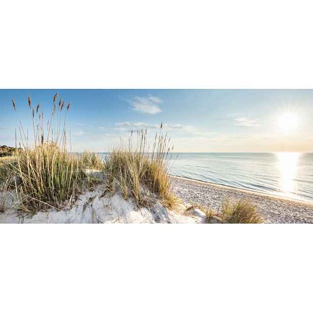 Panoramatický obraz na plátně U moře, 140x60 cm