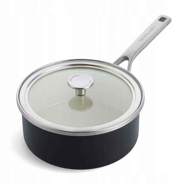 Rendlík smaltovaný 2,4 l černý mat KitchenAid