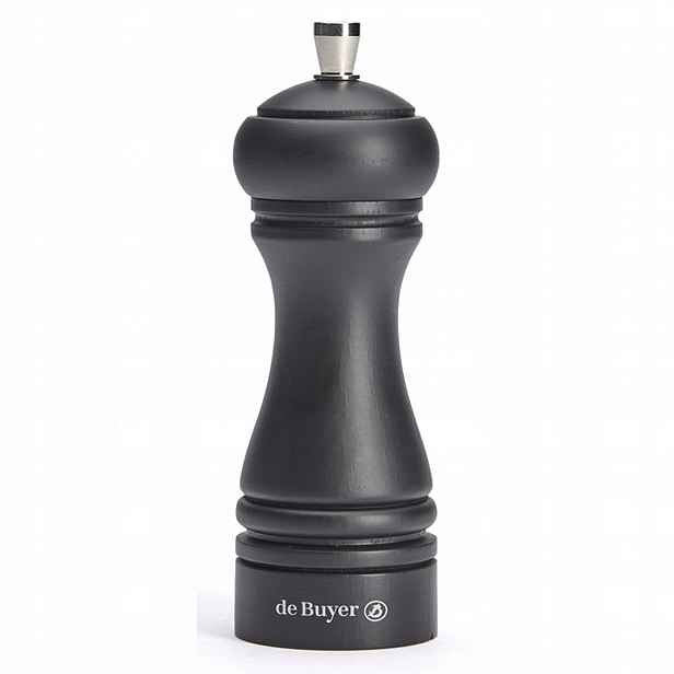 Java Mlýnek na sůl 14 cm černý matný De Buyer