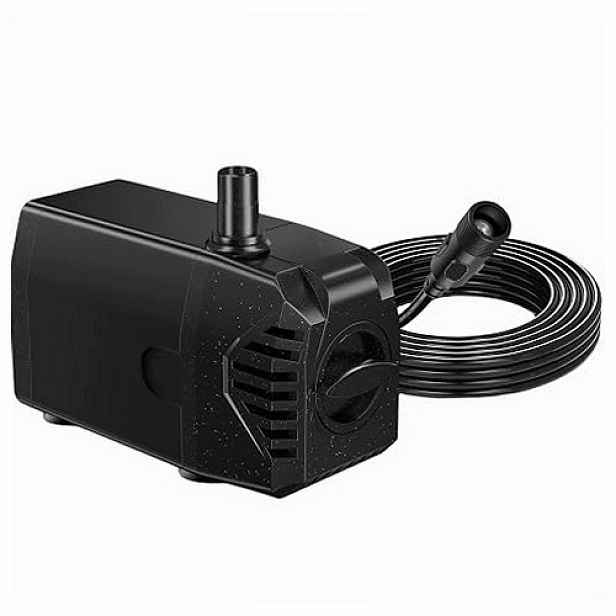 Solární čerpadlo do jezírka 25W 1200 l/h s filtrem do jezírka