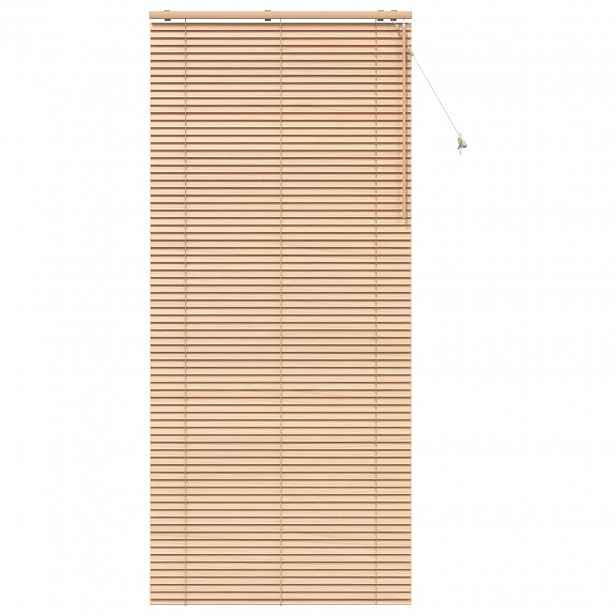 vidaXL Venet školní žaluzie Vzhled dubu 105 x 250 cm 35 mm