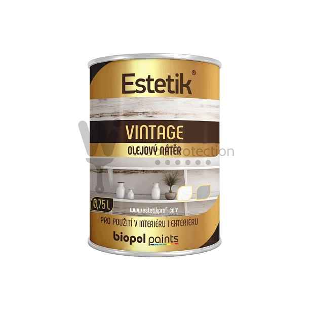 Estetik Vintage Bílý 2,5 l