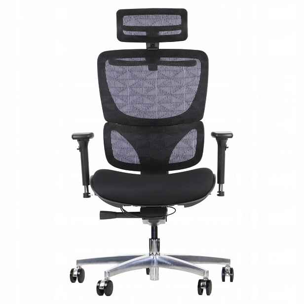 Kancelářské křeslo ErgoNew S1A(2) s látkovým sedákem, kompatibilní s organizací MRiPS