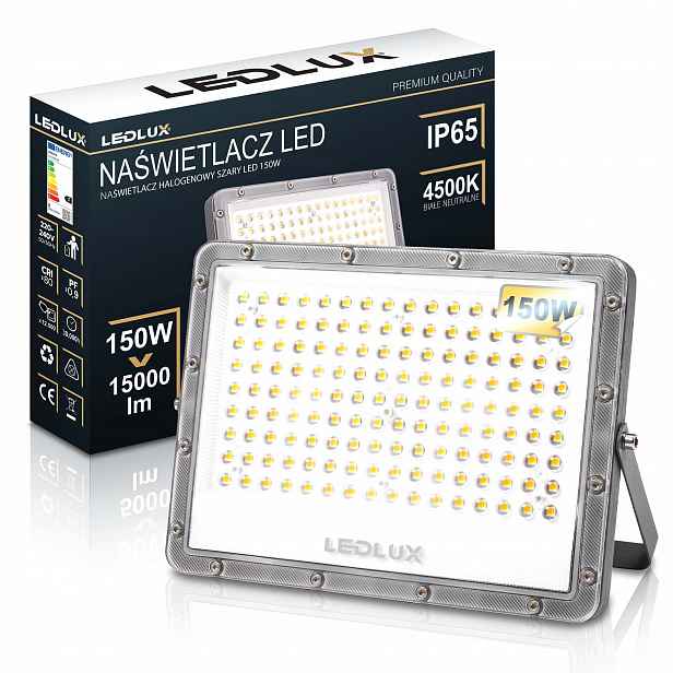 Halogenová Led lampa 150W 15000lm Premium venkovní reflektor