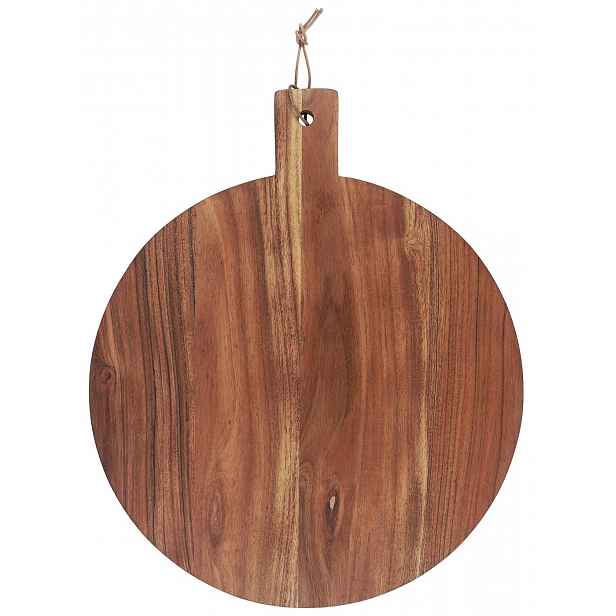 IB Laursen Dřevěné kulaté prkénko OILED ACACIA WOOD