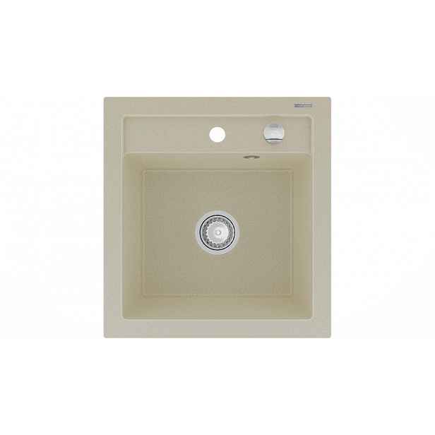 MEXEN - Vito granitový dřez 1 520x490 mm, béžová 6503521000-69