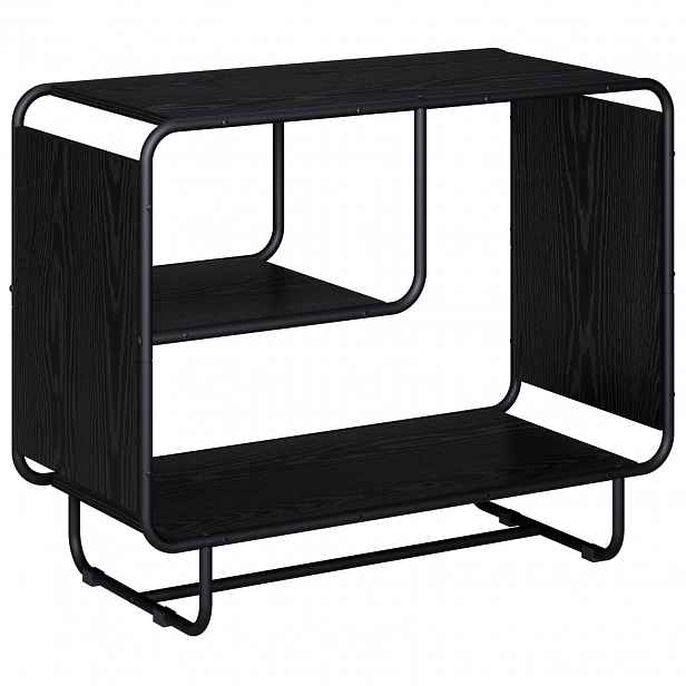vidaXL Příborník Černý dub 80 x 37.5 x 64.5 cm Technické dřevo