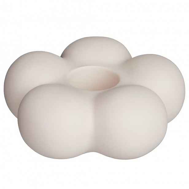 Butlers BLOOM Svícen keramický 9 cm - sv. růžová