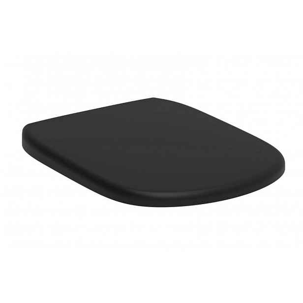 Ideal Standard Tesi - WC sedátko, SoftClose, hedvábná černá T5524V3
