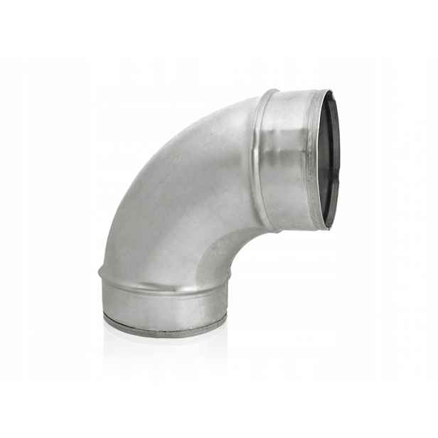 Koleno, koleno 90° ventilační do kanálu Spiro pozinkované Termoflex 250 mm