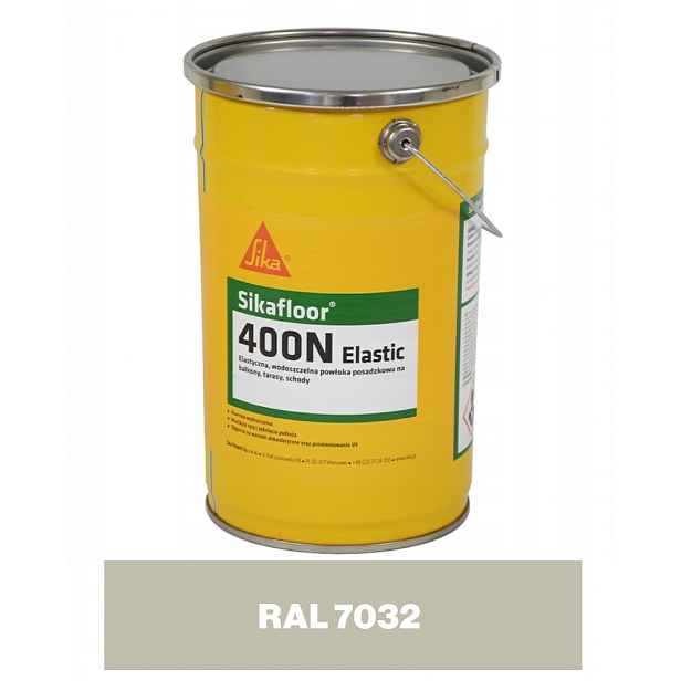 Sikafloor 400N Elastic – polyuretanová, pružná pryskyřice Ral 7032 6 kg