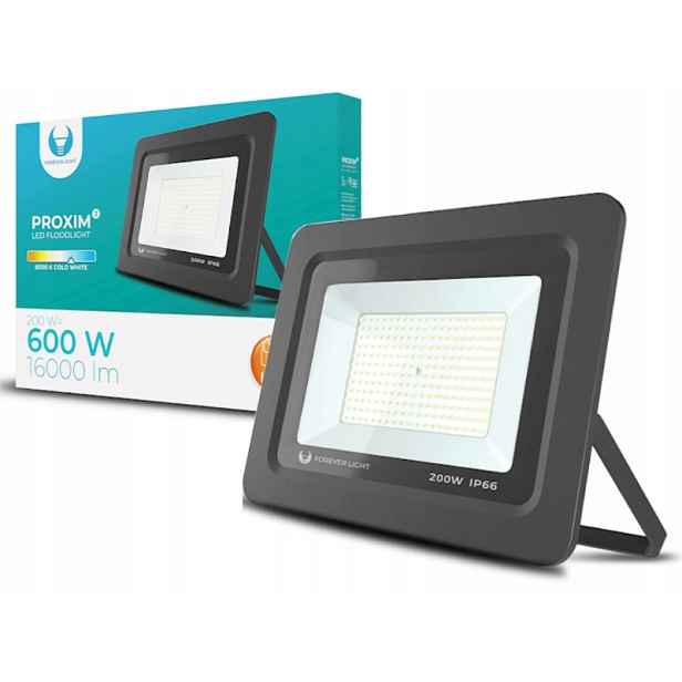 Silný halogenový reflektor Vodotěsný Led 200W IP65