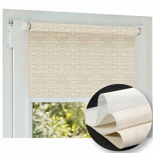 Slaměné rolety Boho Polské, roleta Naturalna 45x150 Oeko-tex