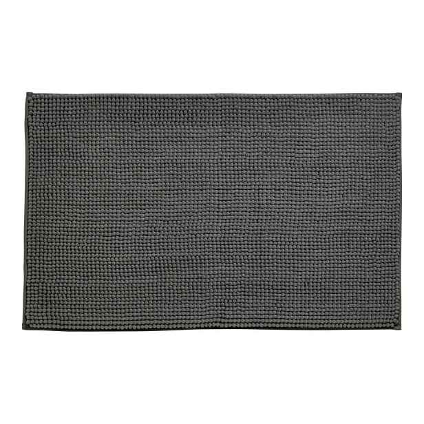 Tmavě šedá koupelnová předložka 50x80 cm Bobble – Catherine Lansfield