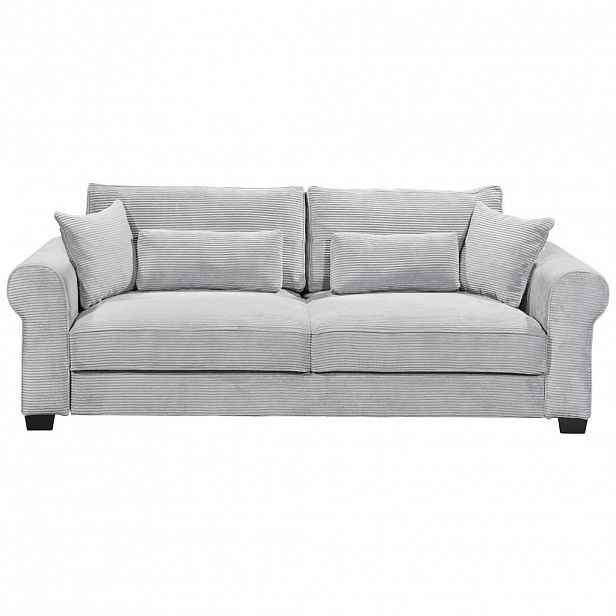 MID.YOU ROZKLÁDACÍ POHOVKA, textil, světle šedá