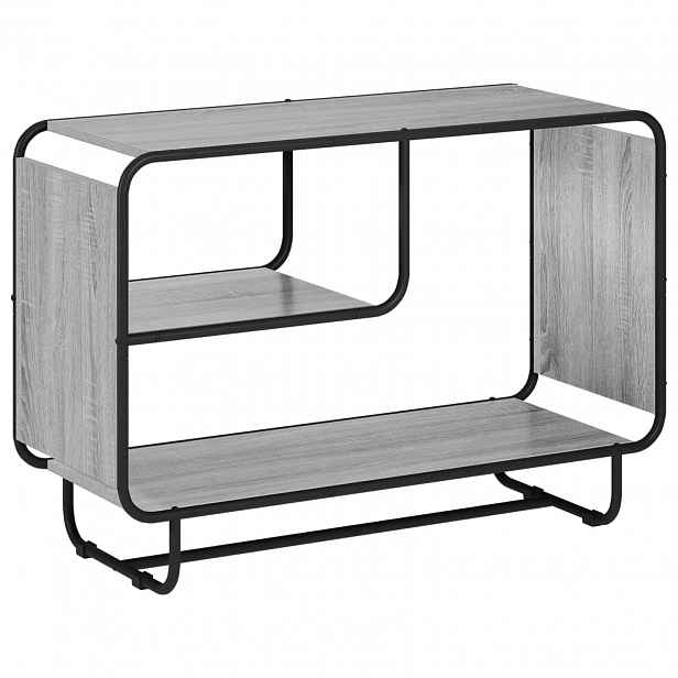 vidaXL Příborník Šedý Sonoma 93,5 x 37,5 x 64,5 cm Technické dřevo