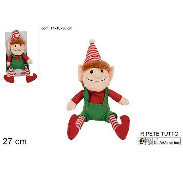 PROHOME - Skřítek vánoční ELF 27cm
