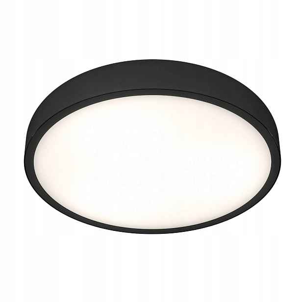 Stropní Svítidlo stropní svítidlo Led černá 25W do obývacího pokoje kuchyně Cedrone 30