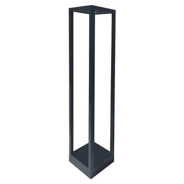 Stojací zahradní lampa sloupek 60 cm čtvercová Led černá IP54 Dpm