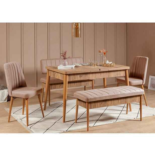 Jídelní set Vina Atlantic Pine and Stone, 5 ks