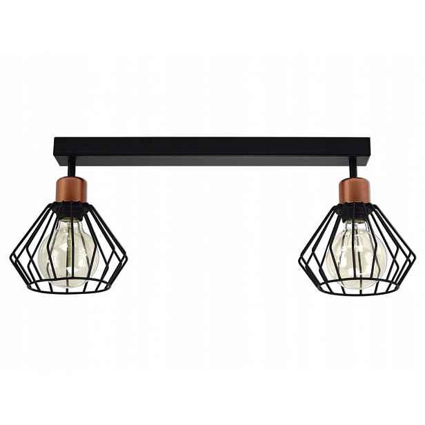 Lampa Stropní Svítidlo Loft Edison z drátu 719-2