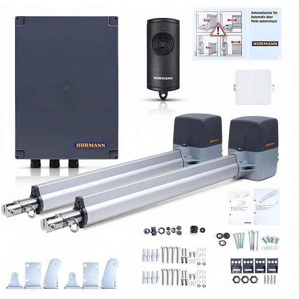 Sada Hormann Rotamatic PL2 868MHz BiSecure pro dvoukřídlé brány o délce 8 m