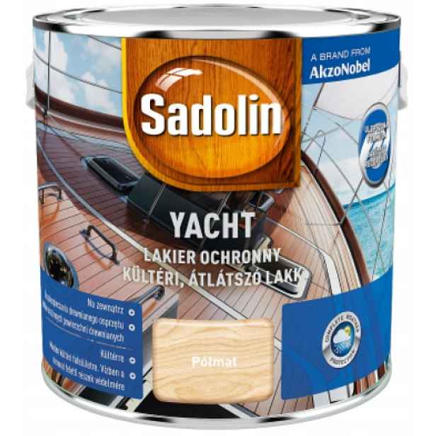 Sadolin Yacht Jachtařský lak Polomat 2,5L Bezbarvý