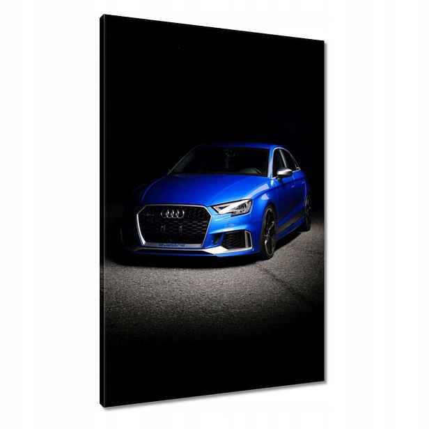 Obrazy 60x90 Modré Audi Quattro
