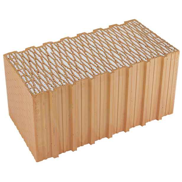Cihla broušená HELUZ FAMILY 50 2in1 s tepelnou izolací 247×500×249 mm