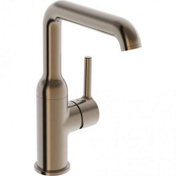 Hansa Vantis Style umyvadlová baterie bez výpusti broušený bronz 5455220781
