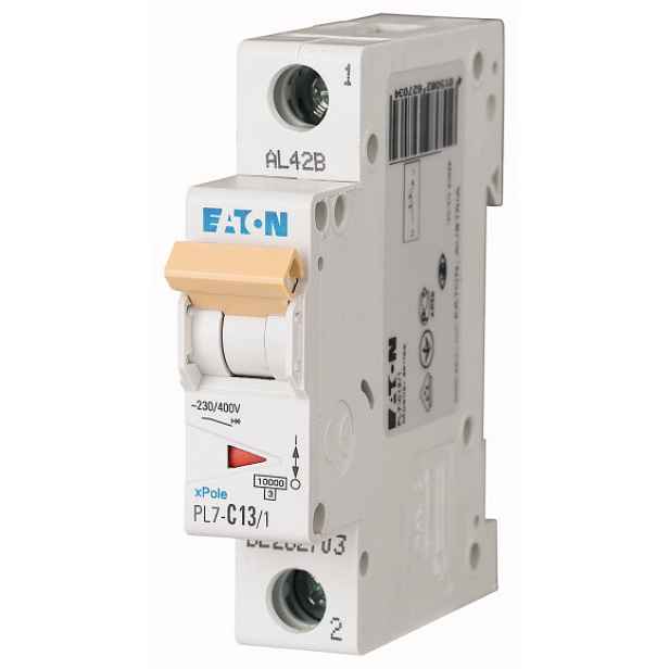 Jistič Eaton PL7-D13/1 10 kA D 13 A