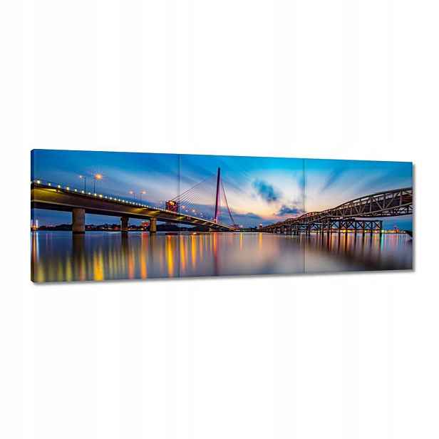 Obrazy 120x40 Pohled na most