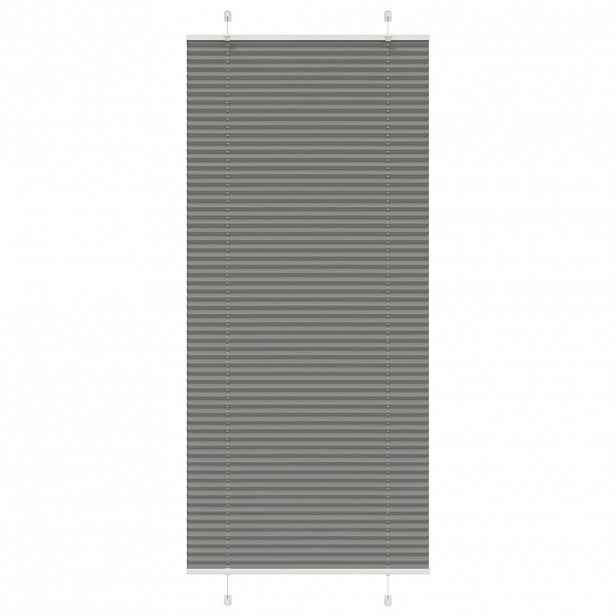 vidaXL Plisovaná roleta antracitová 85x200 cm Šířka látky 84,4 cm