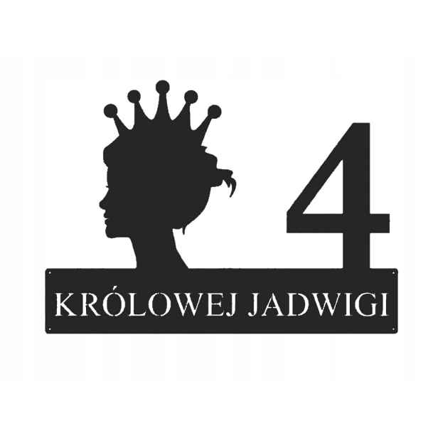 Číslo Na Dům 48 cm Tabule Adresa Ocel 2 mm Grafika 5369