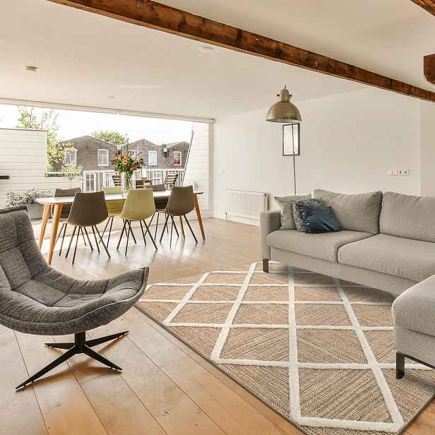Kusový koberec Spark 0708A beige/cream, 200x290, béžová, chodba / předsíň, Dywany Łuszczów