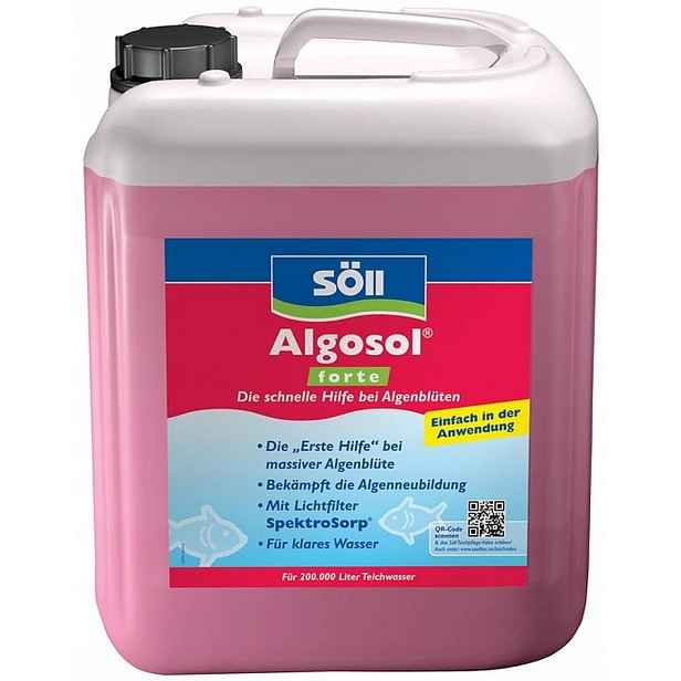 Söll AlgoSol forte 10 l přípravek na řasy