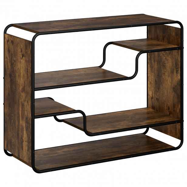 vidaXL Příborník Kouřový dub 98 x 37,5 x 75,5 cm Technické dřevo
