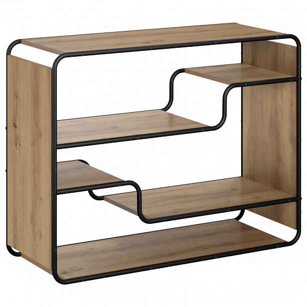 vidaXL Příborník Dub artisan 98 x 37,5 x 75,5 cm Technické dřevo