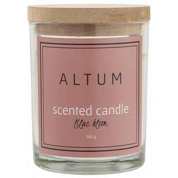 IB Laursen Skleněná vonná svíčka ALTUM Lilac Bloom, velká
