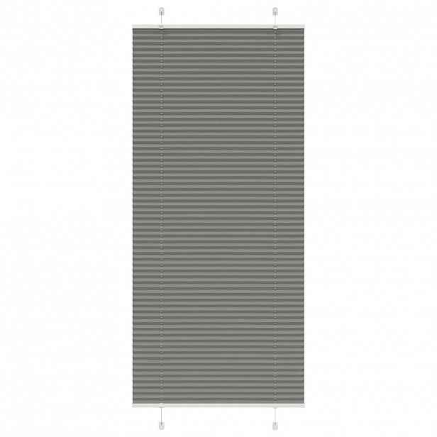 vidaXL Plisovaná roleta antracitová 100x200 cm Šířka látky 99,4 cm
